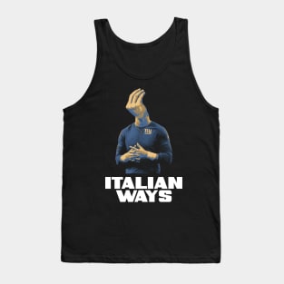 Italian Ways Hand Gesture Tank Top